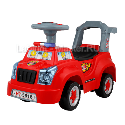 Детский толокар/каталка "MalinaBay НТ-5516" красный