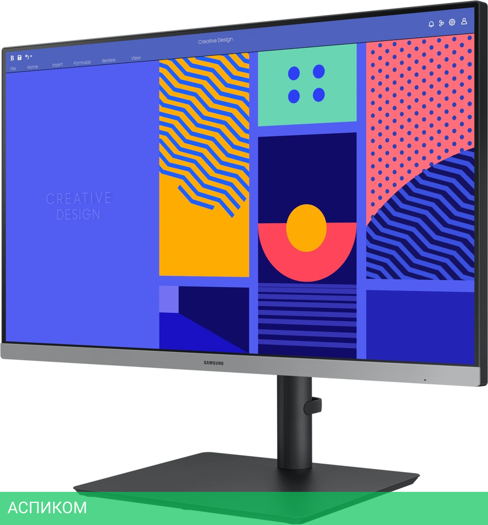 Монитор Samsung 24" Essential S4 S24C430GAIXCI