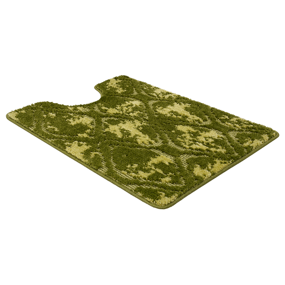 Коврик д/туалета Shahintex Vintage  60*80 зеленый (02)