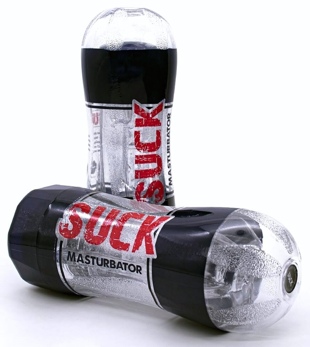 Прозрачный мастурбатор-вагина Suck (Цвет: прозрачный)