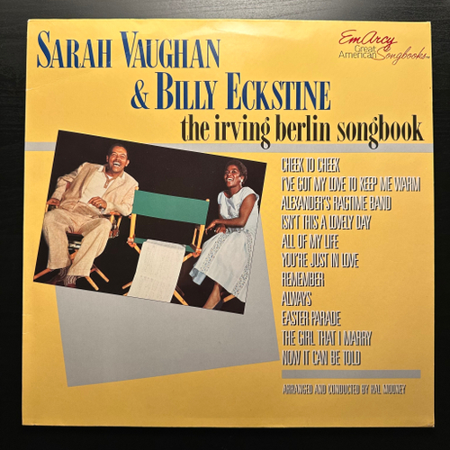 Sarah Vaughan & Billy Eckstine - The Irving Berlin Songbook (Европа 1984г.)