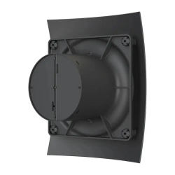 Вентилятор накладной BREEZE D100 обратный клапан Matt black DICITI