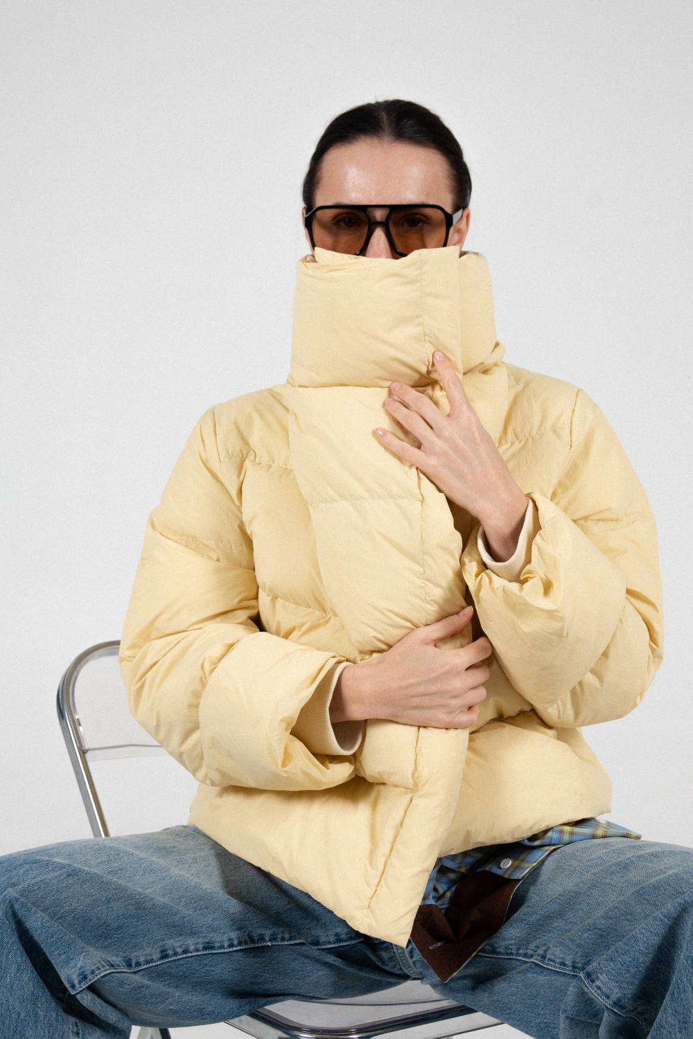 Пуховик укороченный ANGEL