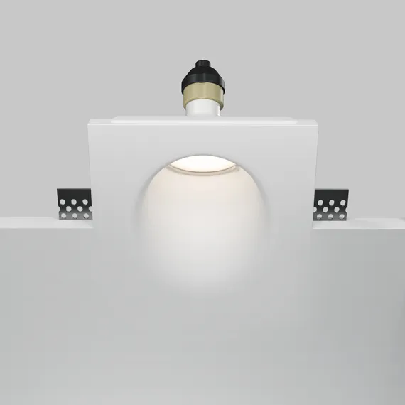 Встраиваемый светильник Гипс Модерн / Gyps Modern 1*GU10 10 Вт Technical dl001-ww-01-w