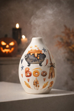 Трансфер переводной - декаль для свечей и гипса хэллоуин 010