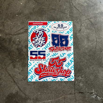 Наклейки набор 55