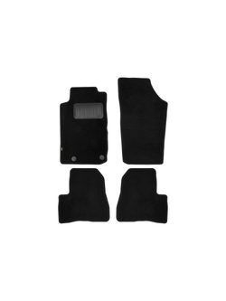 Коврики в салон для PEUGEOT 206 1998-2012, седан, хэтчбек, 4 шт. (текстиль) KLEVER02380101210KH