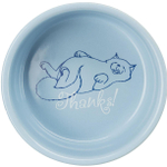 Миска для кошек Trixie Thanks For Service, размер 11см.