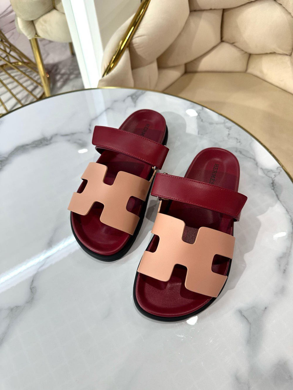 Шлепанцы Hermes