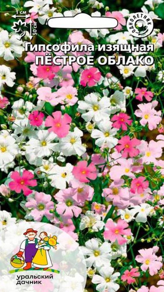 Гипсофила "G. Пестрое Облако" 0,1г., Россия. Гипсофила "G. Пестрое Облако" 0,1г., Россия.