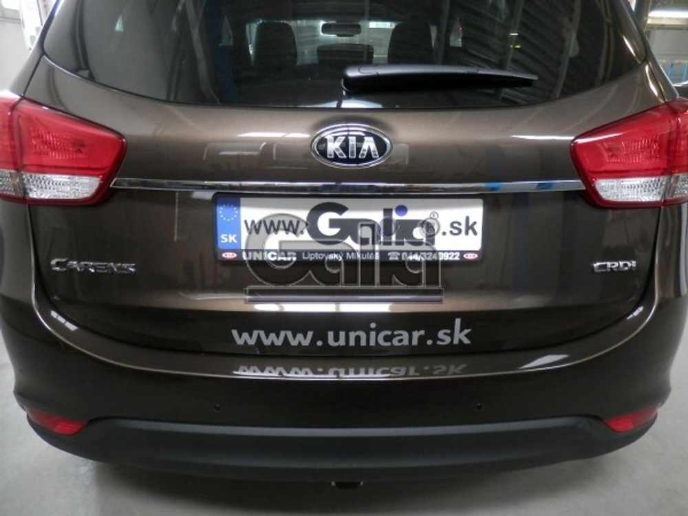 Фаркоп оцинкованный Galia K038A для Kia Carens 2013-(паспорт и сертификат в комплекте)(без электрики)