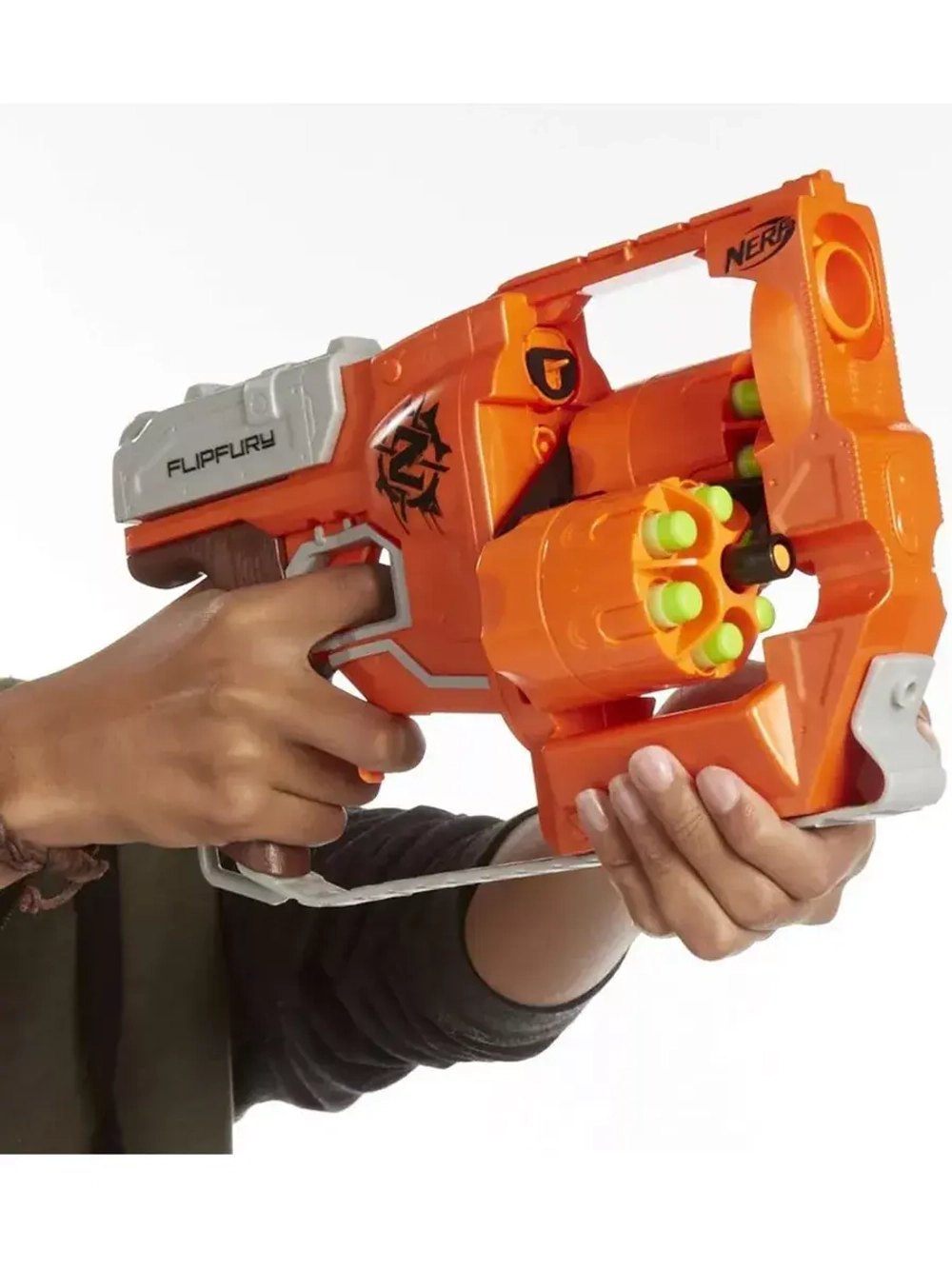 Бластер Нерф Зомби Страйк Zombie Strike Переворот A9603