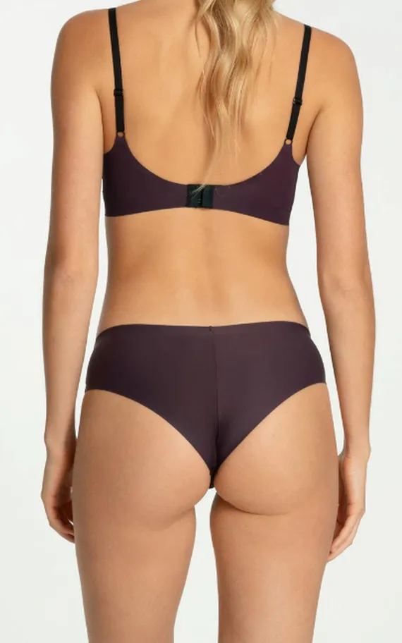 DARK PLUM/BLOOM Трусы бразильяно