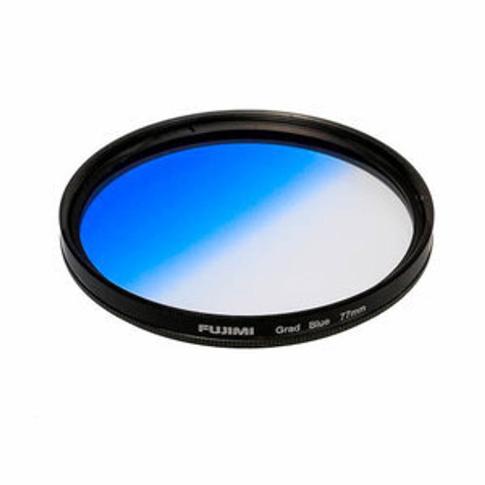 Светофильтр градиентный FUJIMI GRAD BLUE FILTER 72mm (голубой)