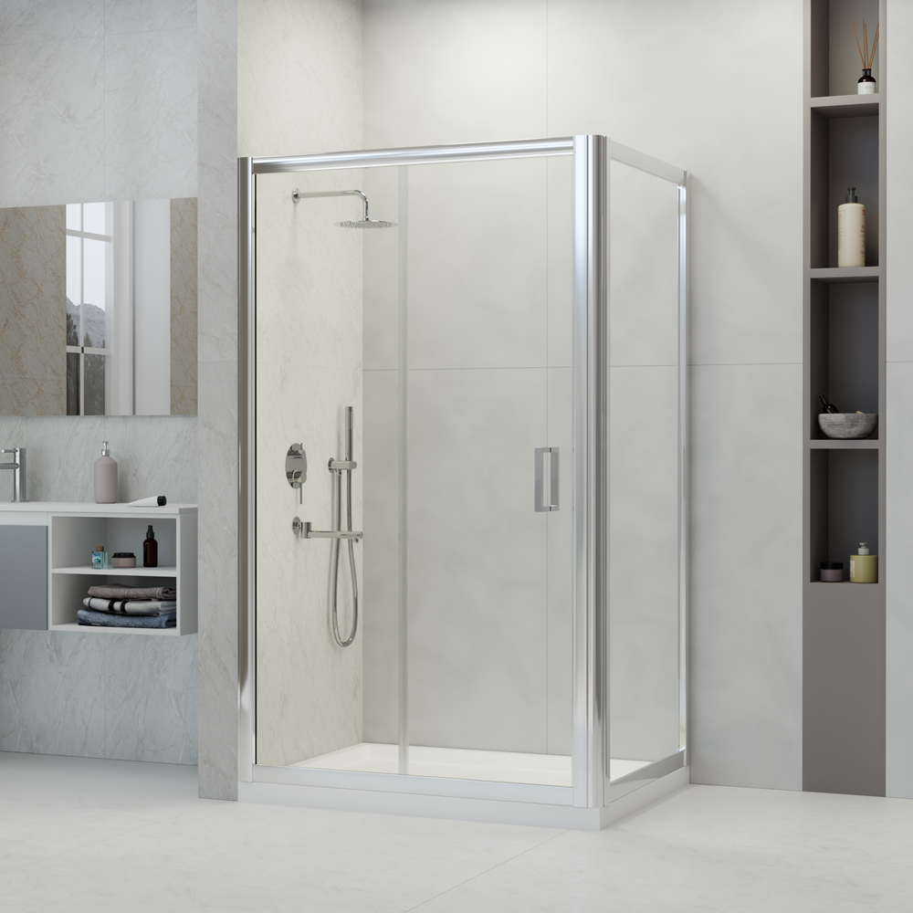 Душевой уголок RGW PA-045 (Прозрачное, 1000x900)