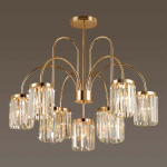 Подвесная люстра Odeon Light Classic Vassa 4987/9C