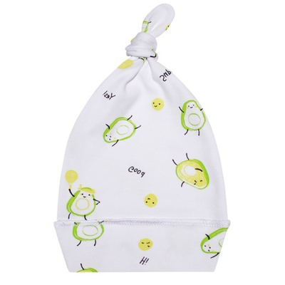 Шапочка с узелком (авокадо)