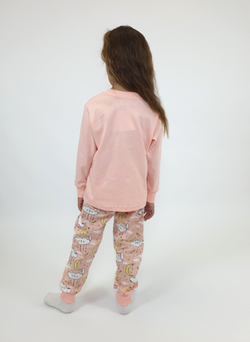 7-43-4 Пижама для девочки Luneva