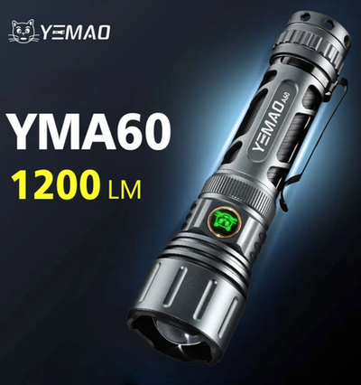 Фонарь ручной яркий многофункциональный походный YM-A60