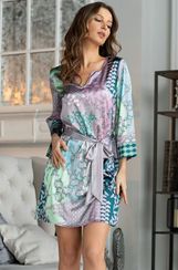 Туника женская шелковая MIA-AMORE GEOMETRY Геометрия 7005