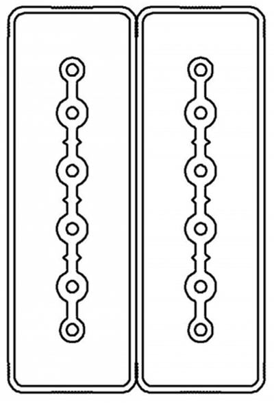 Секция прямая шинопровод 1+1 точек отвода L=3000мм Cu 6P+6P 40A