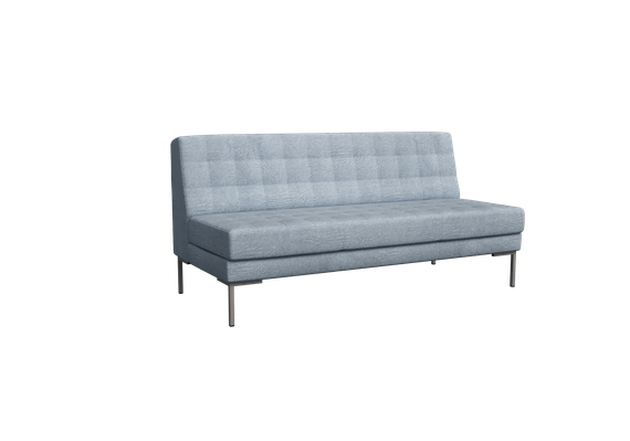 Форест Диван без подлокотников трехместный FR-D-03 Enzo 994/Металл Серый 1760*800*840