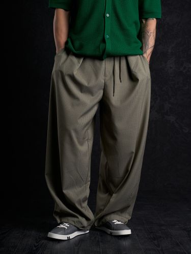 Зеленые брюки 2s1 studio в клетку