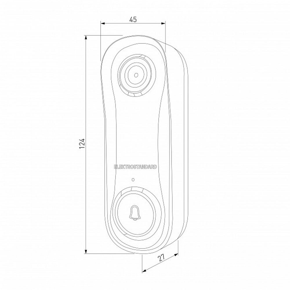 Звонок беспроводной с камерой Elektrostandard WF 76106/00
