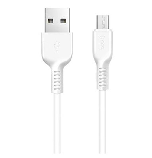 Кабель Hoco X20 Micro USB 3м (белый)
