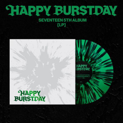 Винил SEVENTEEN - HAPPY BURSTDAY (Black Splatter & Evergreen Color LP)