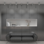 Накладной светодиодный светильник Elektrostandard Topper DLR021 черный матовый