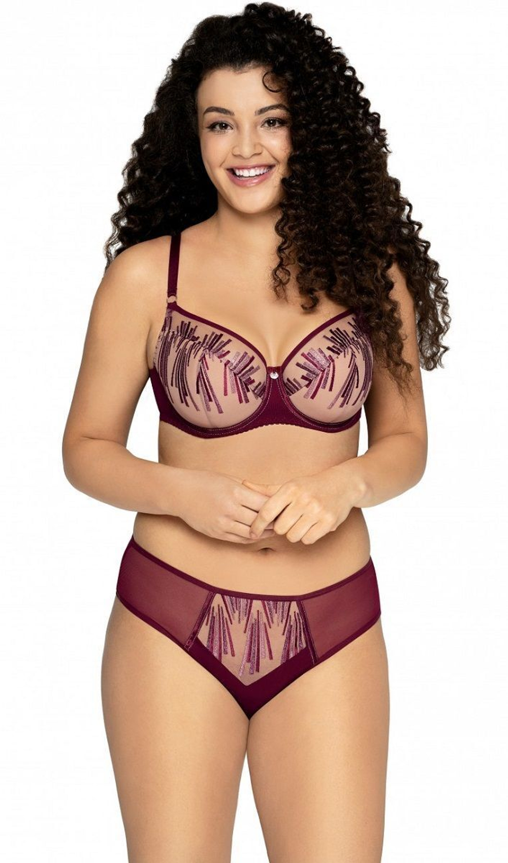 Бюстгальтер на косточках с сшивной чашкой (Размер: 90C) (Цвет: телесный)