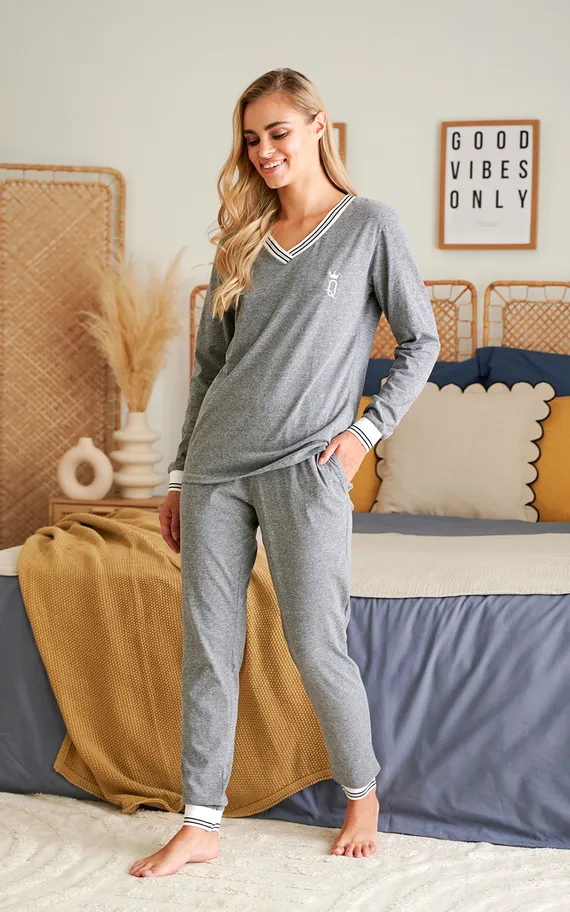 Пижама PM.4504 Dark Grey