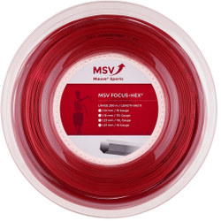 Теннисные струны MSV Focus Hex (200 m) - silver