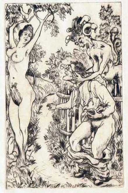 Alfred Hanf (1890-1974) - эротическое искусство немецкого художника