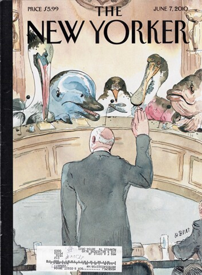 Журнал The New Yorker 07-06-2010, обложка