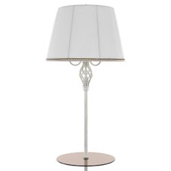 Citilux Вена CL402920T Торшер патина со столиком и белым абажуром