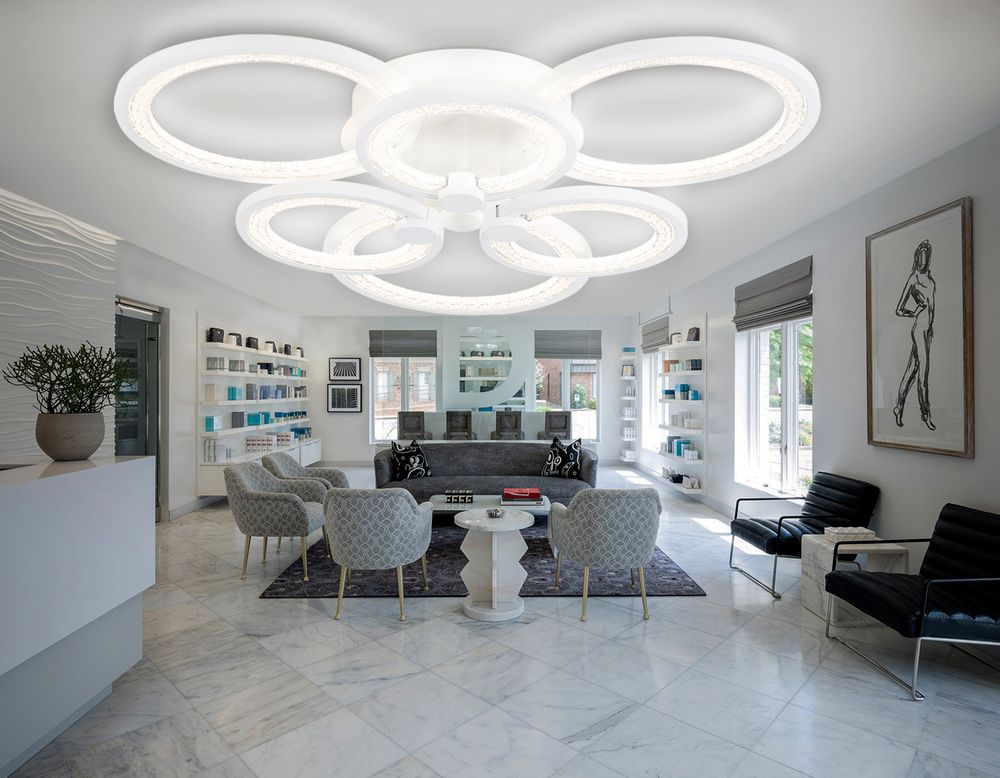 Ambrella Потолочный светодиодный светильник с пультом Original FA4085