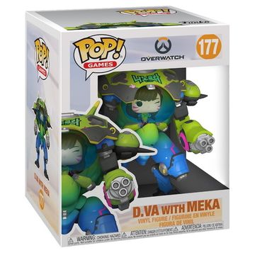 Фигурка Funko POP! Games Overwatch D.Va with Meka (MT) (Exc) 6" 57522