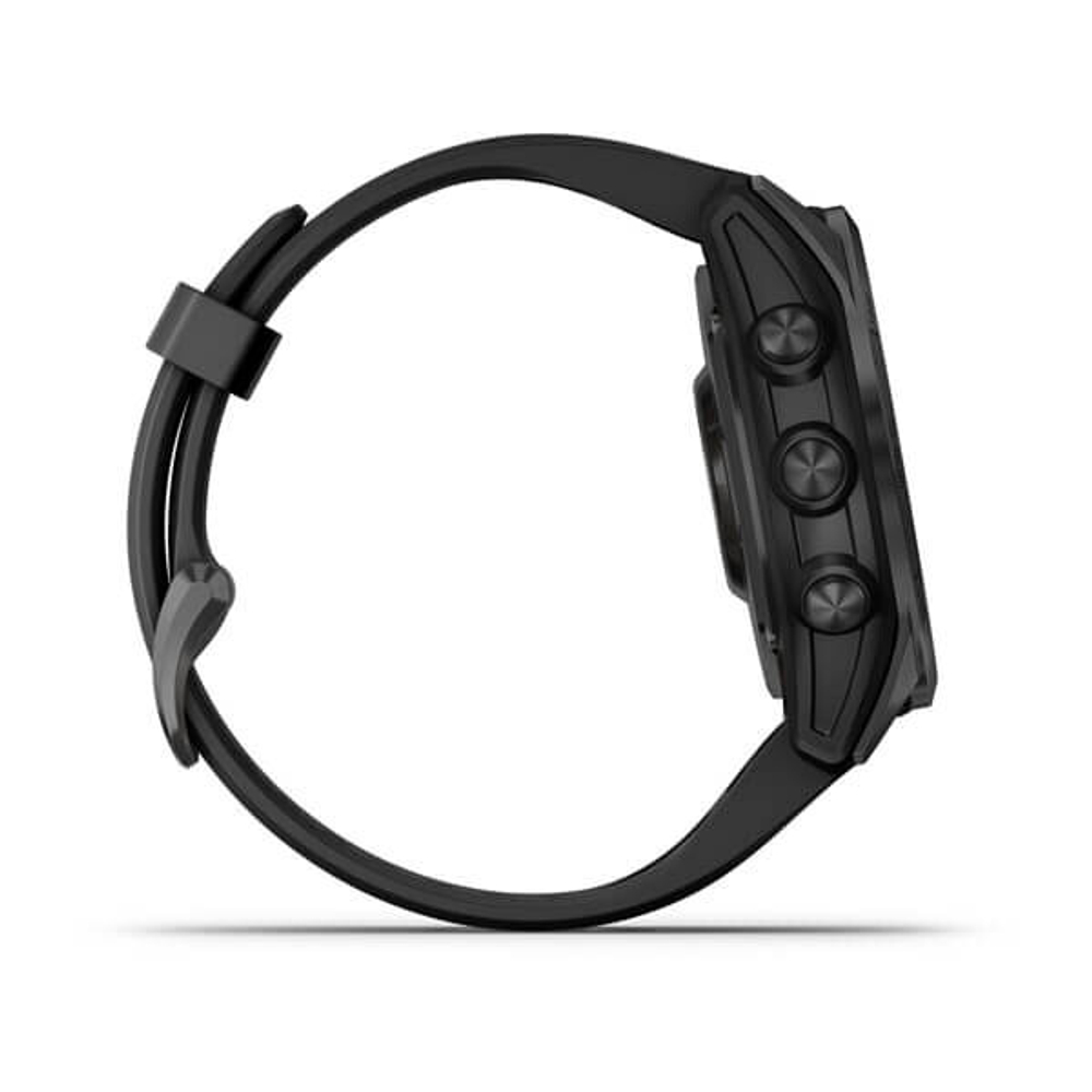 Garmin Fenix 7 Solar серый с черным ремешком 47 мм (010-02540-11)