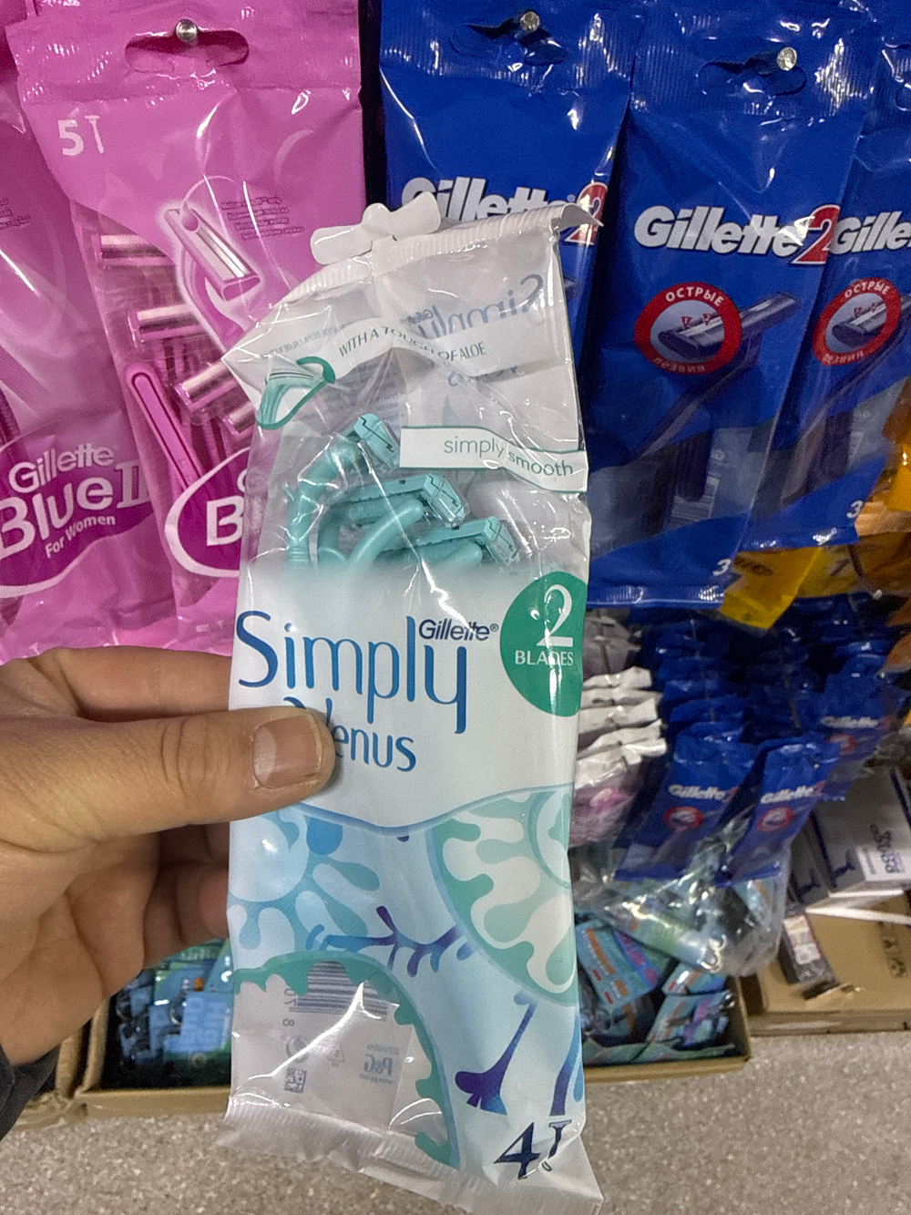 Станок Simply Venus одноразовый 4шт