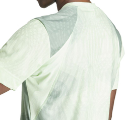 Мужская теннисная футболка Adidas Tennis Airchill Pro Freelift Tee - semi green spark