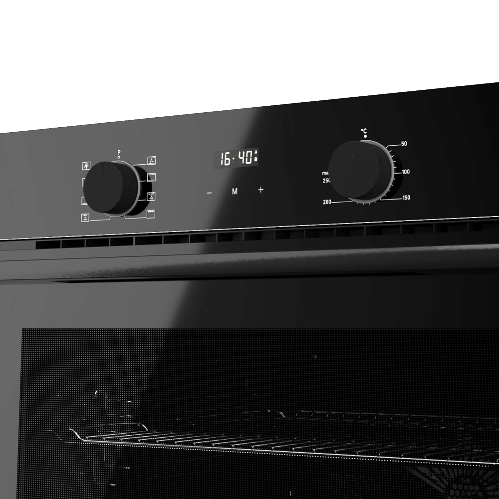 Встраиваемый электрический духовой шкаф Monsher MOE 6008 Noir