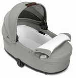 Коляска Cybex Balios S Lux SLV complete Cloud T Peach Pink Plus Base T 4 в 1 Stone Grey с дождевиками
