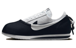 CLOT x Nike Cortez comfortable and versatile non-slip wear-resistant lightweight low-cut casual running shoes for men and women in the same style black and white