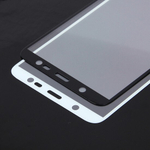 Защитное стекло для Samsung Galaxy J8 (2018) на полный экран, 009288 Белый