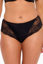 Трусики-слипы Camilla с нежным кружевом (Размер: M) (Цвет: черный)