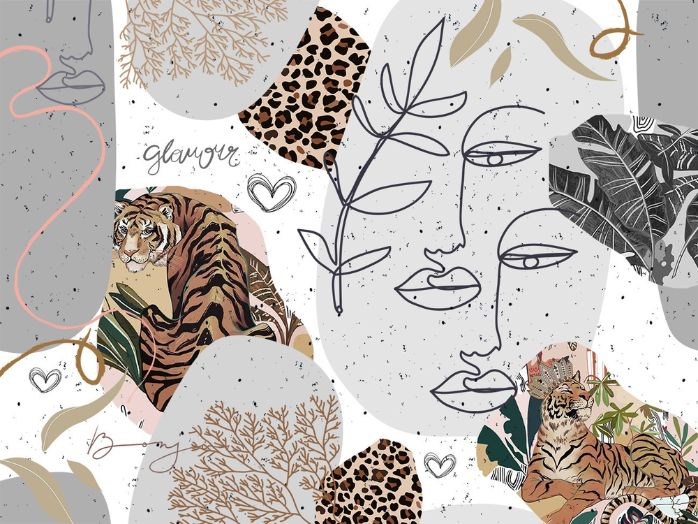 Дизайнерские обои Wall Street La-La-Land