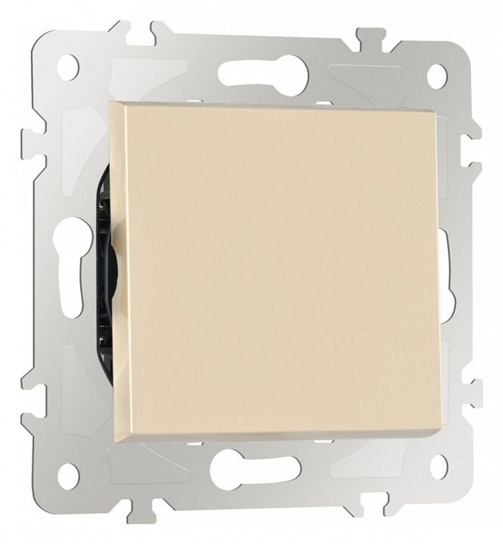 Выключатель перекрестный одноклавишный без рамки Arte Milano 203 203.34-1.shampan