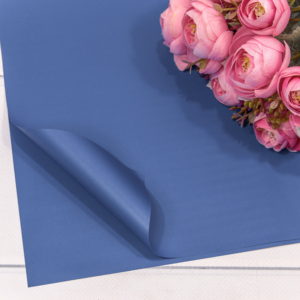 Пленка В листах 20 шт 60 х 60 см "Корейская" (Синий)